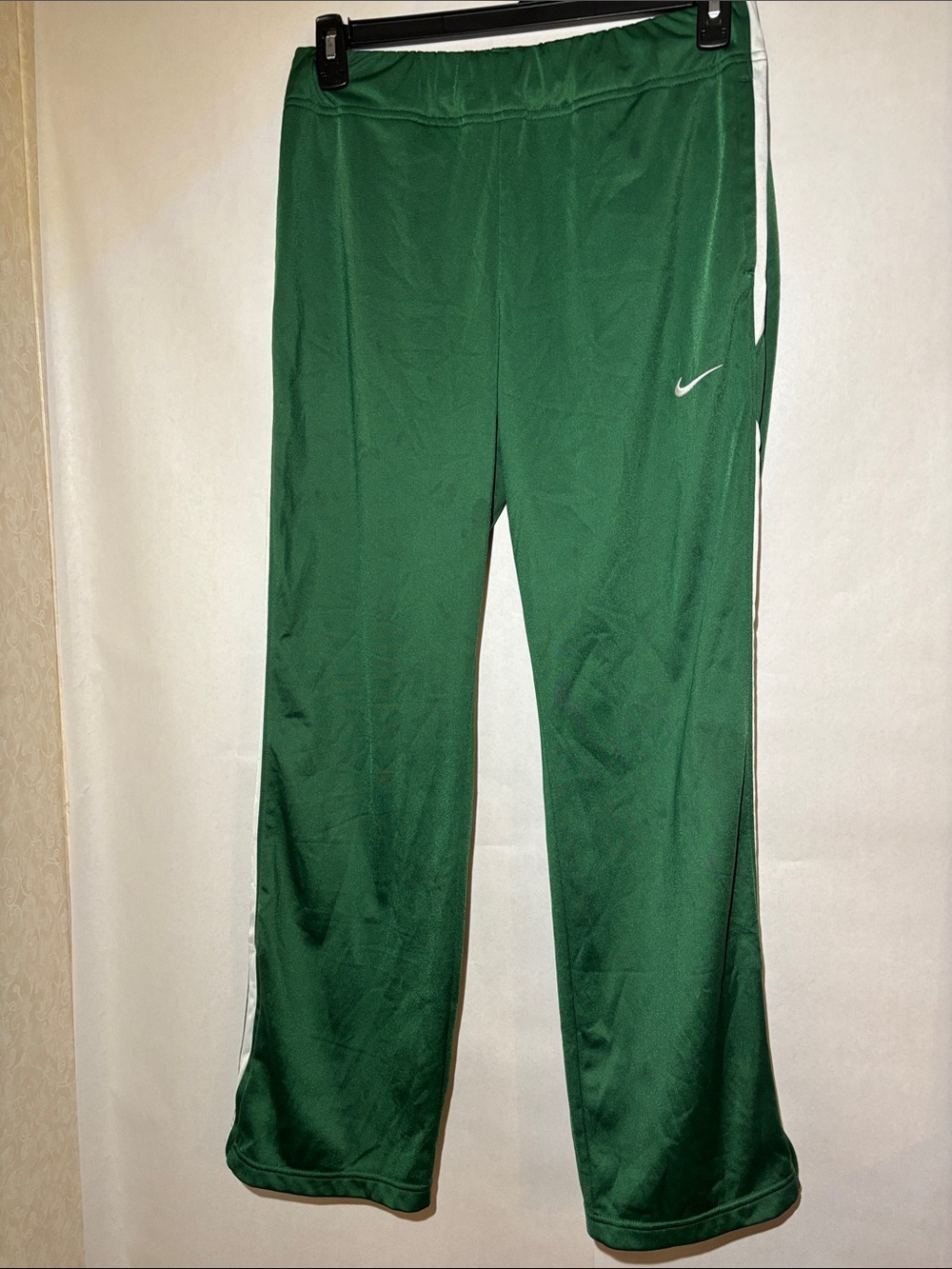 Nike Unisex Green Athletic Track Pants
